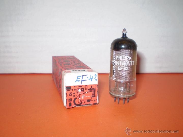 Radios antiguas: VALVULA EF42-NOS. - Foto 1