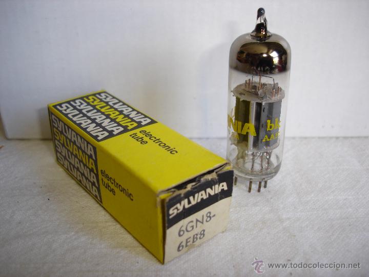 Radios antiguas: VALVULA 6GN8 - 6EB8 SYLVANIA - Foto 1