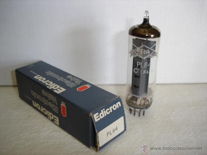 Radios antiguas: VALVULA PL84 EDICRON - Foto 1