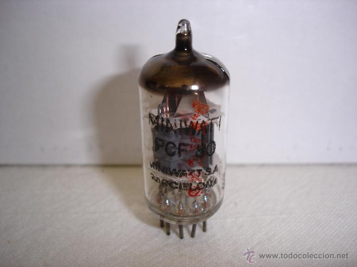Radios antiguas: VALVULA PCF80 MINIWATT - Foto 1