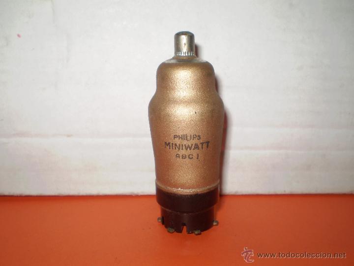 Radios antiguas: VALVULA ABC1-MINIWATT- USADA TESTADA.. - Foto 1