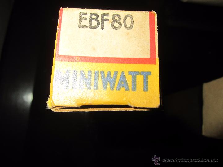 Radios antiguas: V&aacute;lvula EBF80 NUEVA EN CAJA - Foto 1