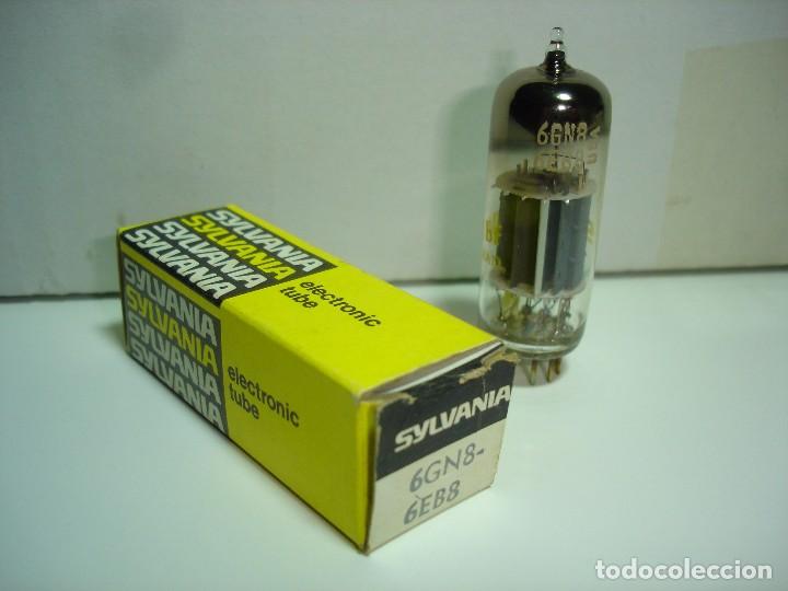 Radios antiguas: VALVULA 6GN8 - 6EB8 SYLVANIA - Foto 1