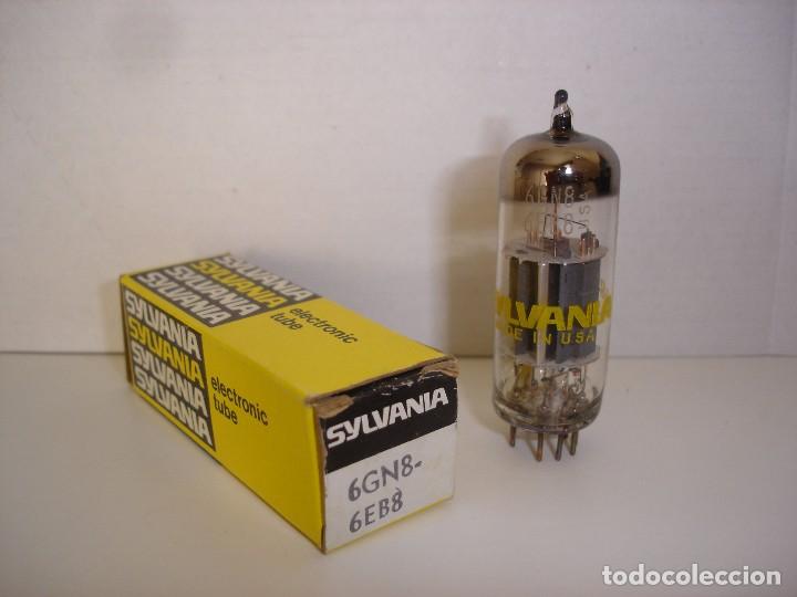 Radios antiguas: VALVULA 6GN8 - 6EB8 SYLVANIA - Foto 1