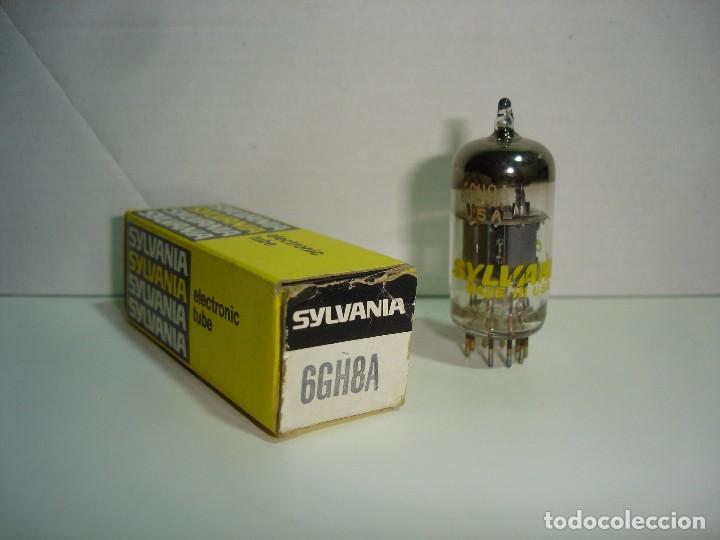 Radios antiguas: VALVULA 6GH8A SYLVANIA - Foto 1
