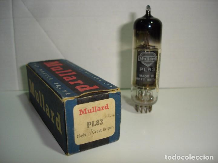 Radios antiguas: VALVULA PL83 MULLARD - Foto 1