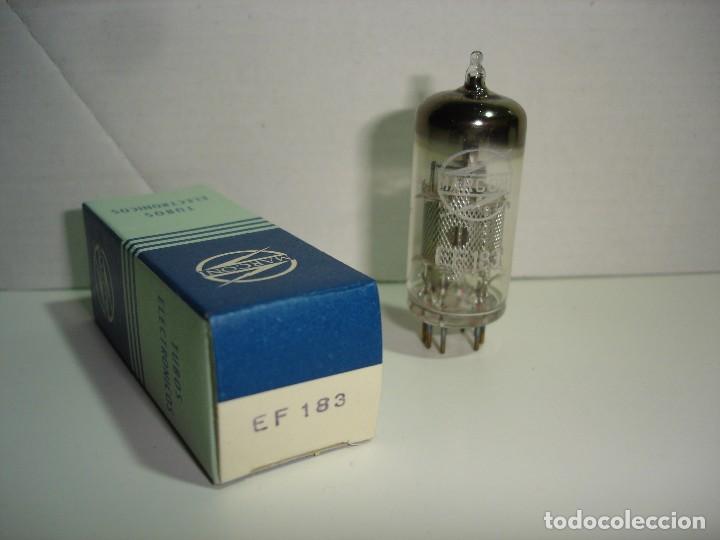 Radios antiguas: VALVULA EF183 MARCONI - Foto 1