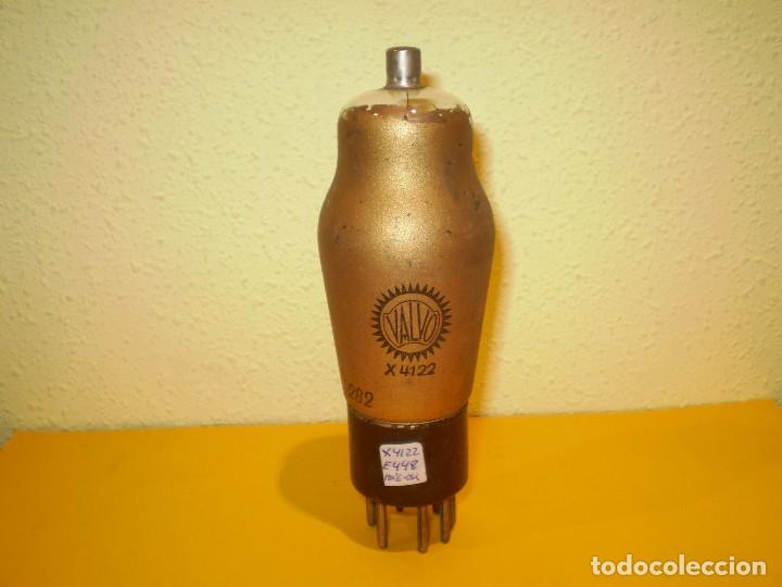 Radios antiguas: VALVULA X4122-E448-VALVO- USADA TESTADA.. - Foto 1