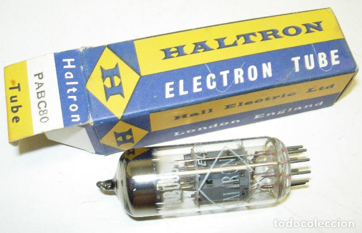 Radios antiguas: V&aacute;lvula PABC80, HALTRON - Foto 1