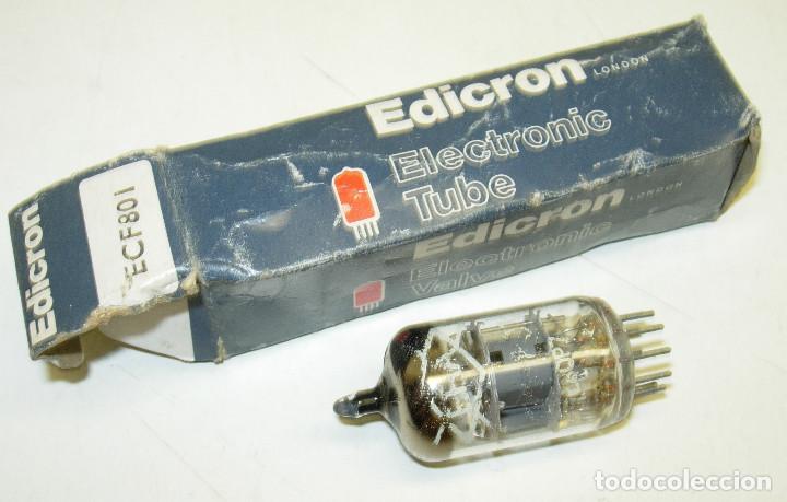 Radios antiguas: V&aacute;lvula ECF801, EDICRON - Foto 1