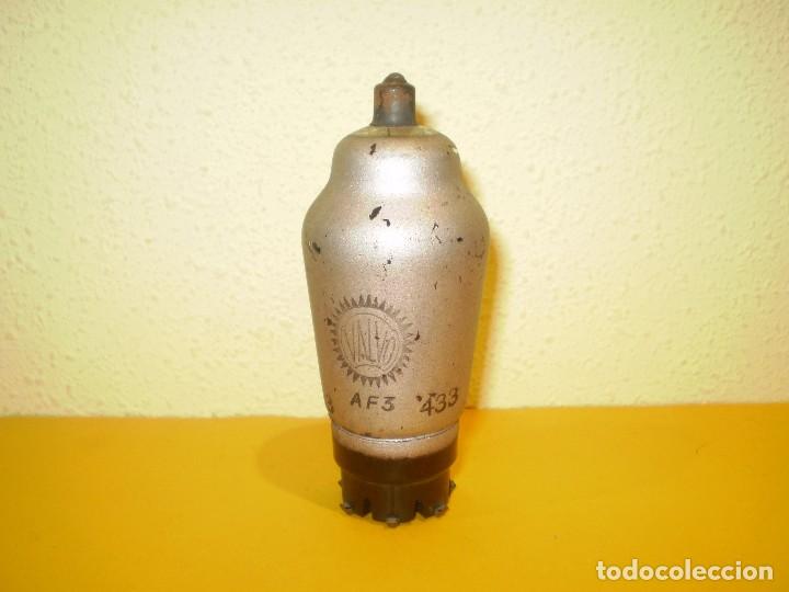 Radios antiguas: VALVULA AF3-VALVO- USADA TESTADA.. - Foto 1