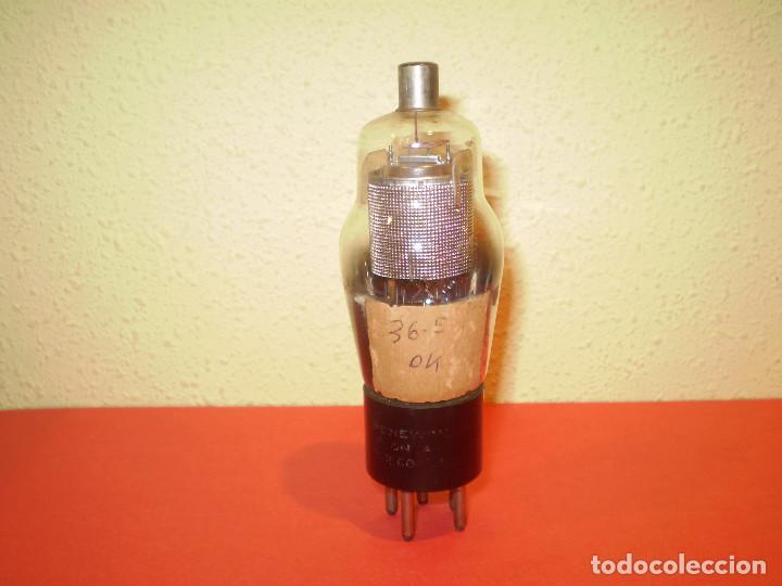 Radios antiguas: VALVULA 36-USADA Y TESTADA. - Foto 1