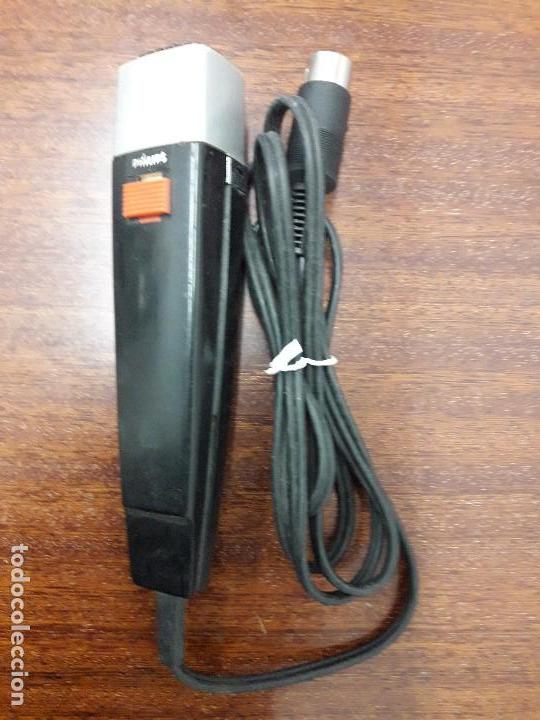 Radios antiguas: Micr&oacute;fono PHILIPS antiguo DIN - Foto 1