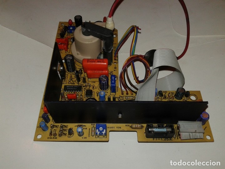 Radios antiguas: CIRCUITO IMPRESO CON COMPONENTES - Foto 2