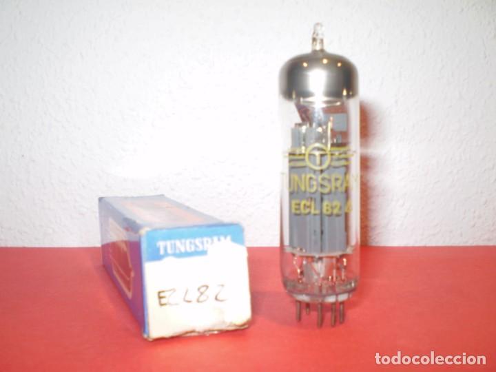 Radios antiguas: VALVULA ECL82-TUNGSRAM- NUEVA. - Foto 1