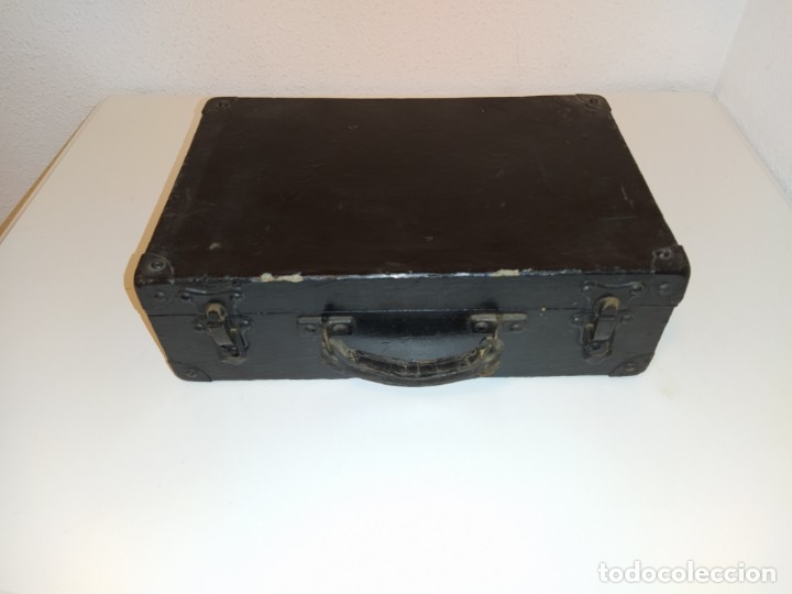 Radios antiguas: MALETA DEL COMPROBADOR DE VALVULAS MAYMO. - Foto 1