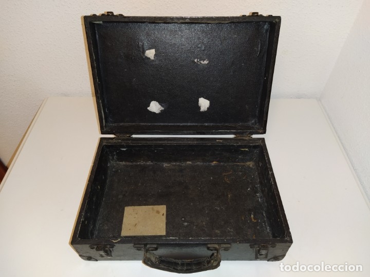 Radios antiguas: MALETA DEL COMPROBADOR DE VALVULAS MAYMO. - Foto 2