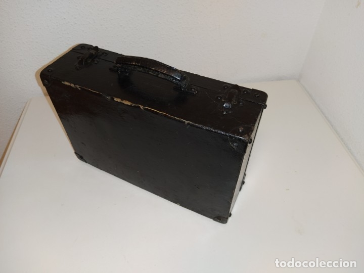 Radios antiguas: MALETA DEL COMPROBADOR DE VALVULAS MAYMO. - Foto 3