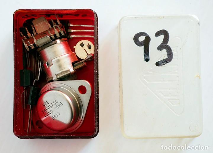Radios antiguas: Componentes electr&oacute;nicos antiguos. - Foto 1