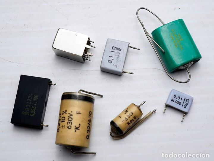 Radios antiguas: Componentes electr&oacute;nicos antiguos. - Foto 1