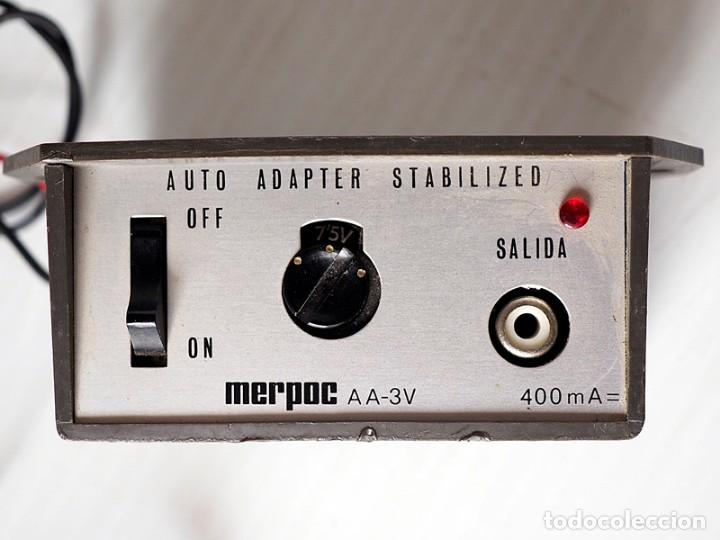 Radios antiguas: Auto Adapter Stabilized Merpoc - Foto 2
