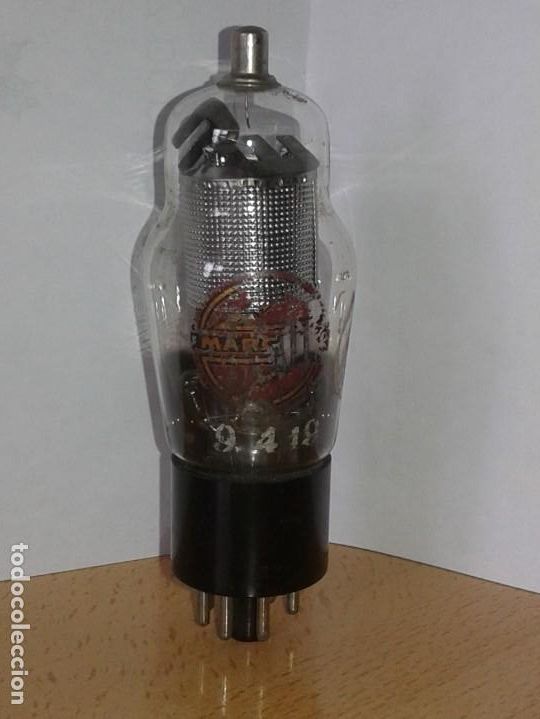 Radios antiguas: VALVULA 6K7 MARCONI - Foto 2