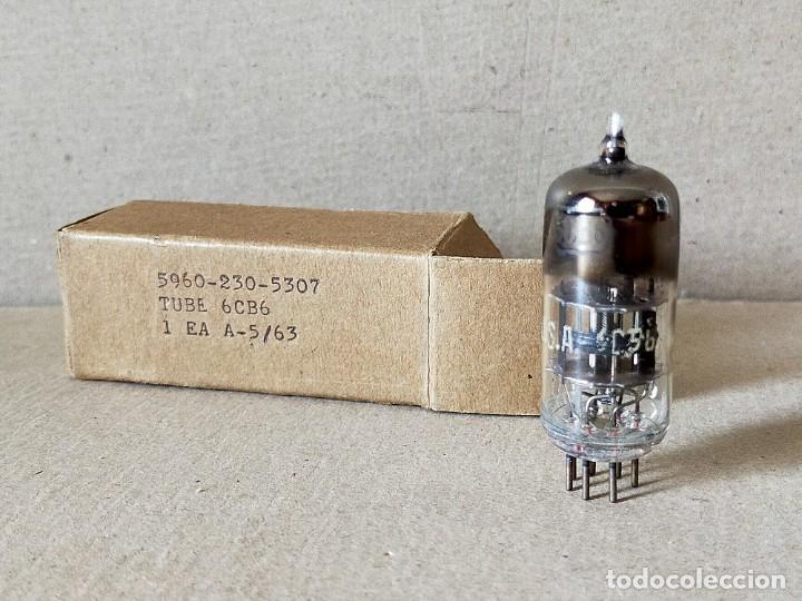 Radios antiguas: VALVULA 6CB6 RCA - Foto 1