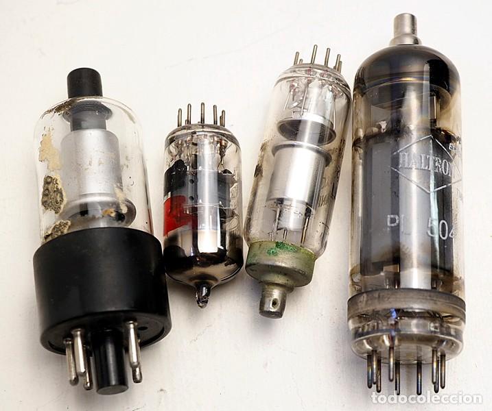 Radios antiguas: 4 v&aacute;lvulas diferentes - Foto 2