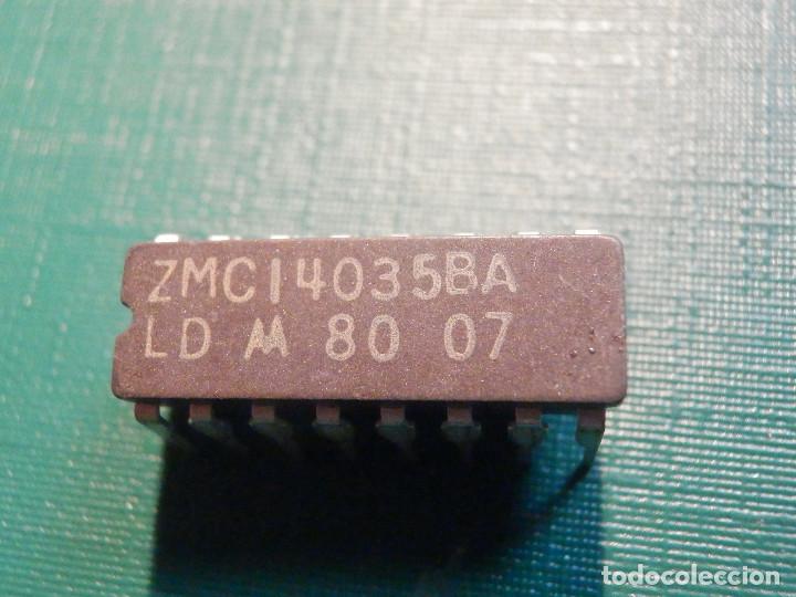 Radios antiguas: Circuito Integrado MC14035B A - 4-Bit Parallel-In/Parallel-Out Shift Register - Foto 1