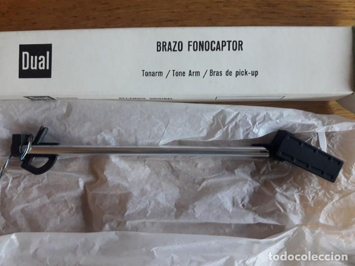 R&aacute;dios antigos: BRAZO DE TOCADISCOS / FONOCAPTOR/ RECAMBIO ORIGINAL / REF. 229074