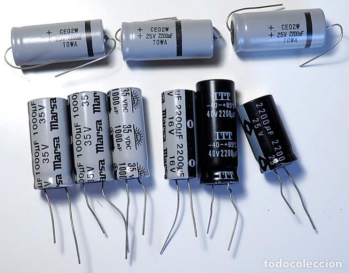 Radios antiguas: Componentes electr&oacute;nicos antiguos. - Foto 1