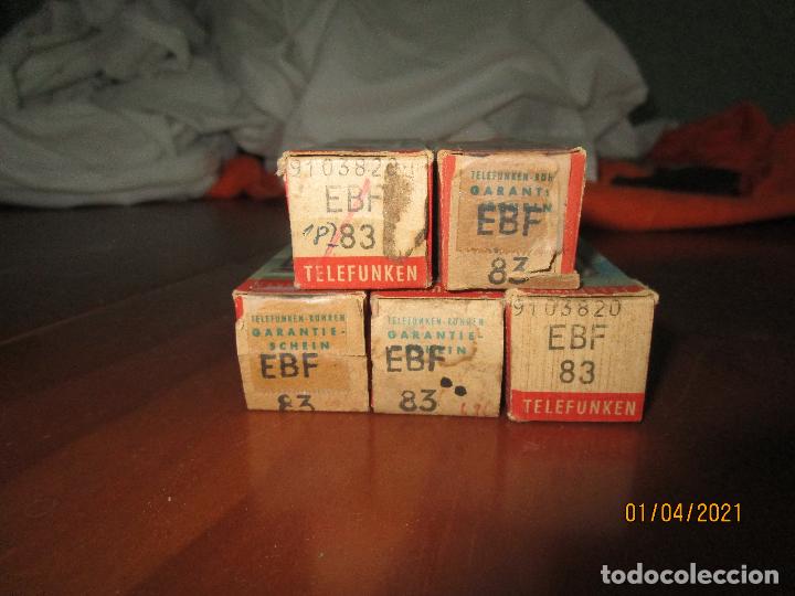 Radios antiguas: LOTE VALVULAS EBF83 NUEVAS - Foto 1