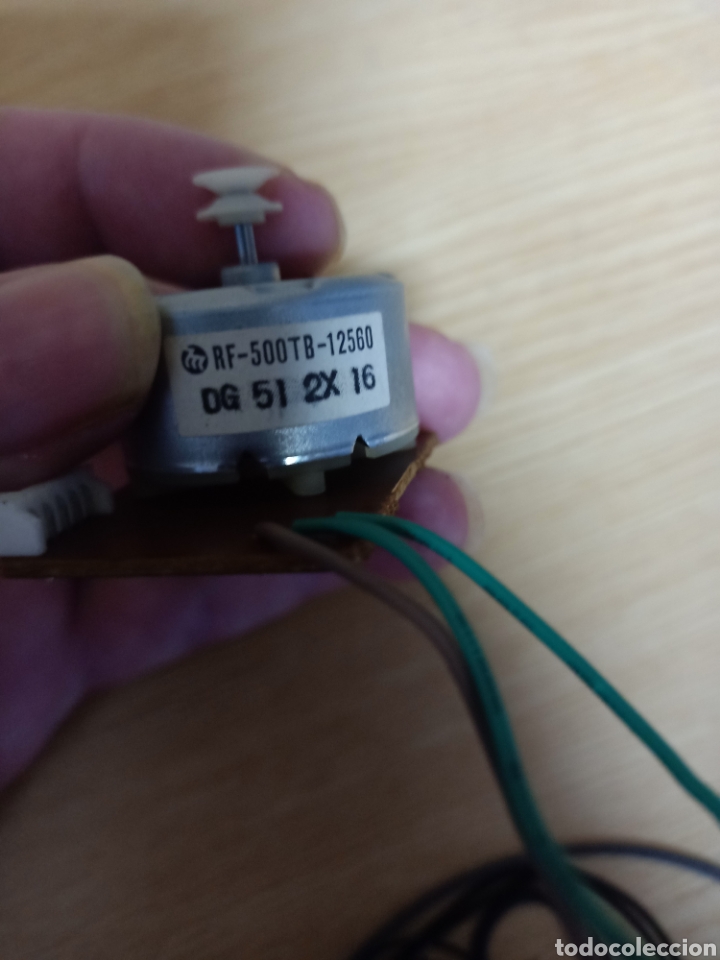 Radios antiguas: Motor marca Mabuchi 12V - Foto 3