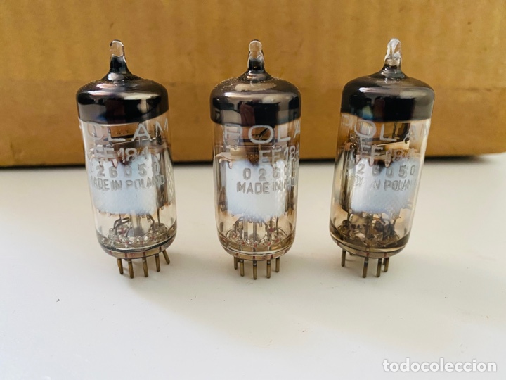 Radios antiguas: Polam EF 184 v&aacute;lvulas - Foto 1