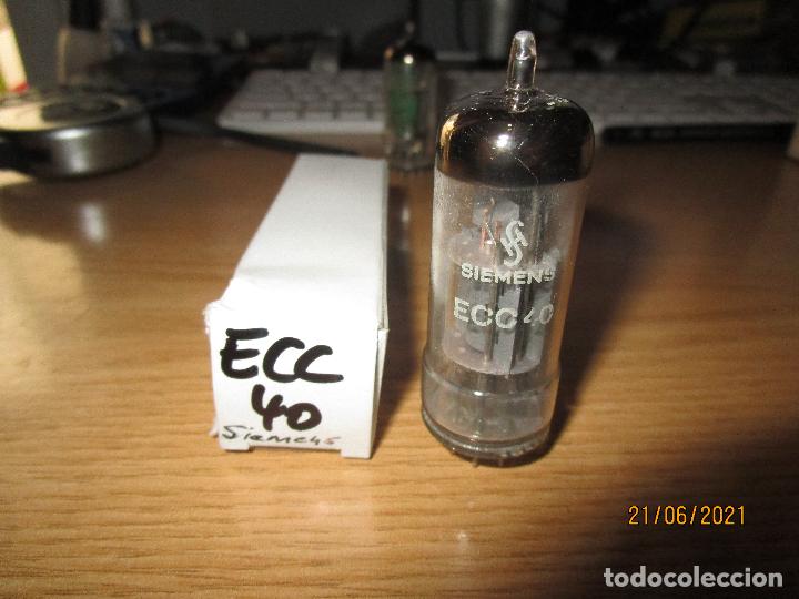 Radios antiguas: VALVULA ECC40 TESTADA BUENA - Foto 1