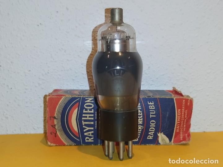 Radios antiguas: VALVULA 2A7-PHILIPS- USADA TESTADA.. - Foto 1