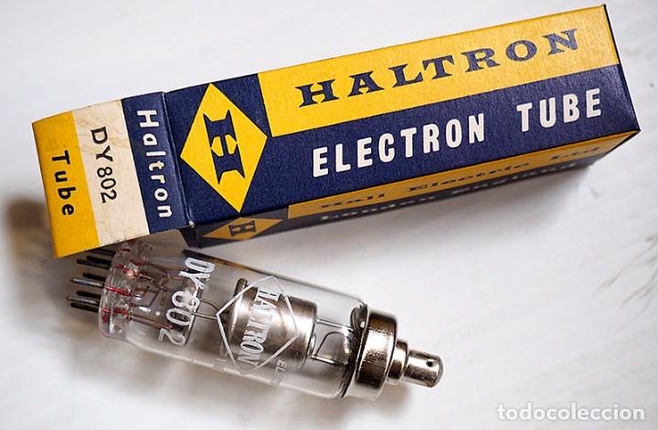 Radios antiguas: V&aacute;lvula HALTRON DY 802 - Foto 1