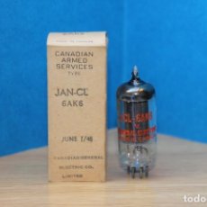 Radios antiguas: 6AK6 - GENERAL ELECTRIC CANADA 1945 - PENTODE POWER OUT ( ELECTRONIC TUBE ). Lote 325026848