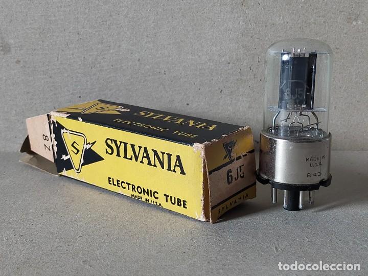 Radios antiguas: VALVULA 6J5 SYLVANIA - Foto 1