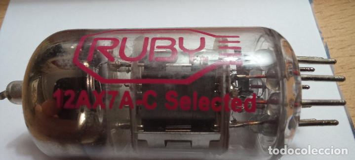 Radios antiguas: 4 VALVULAS EQUIPO SONIDO RUBY - Foto 2