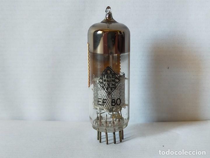 Radios antiguas: VALVULA EF80 TELEFUNKEN - Foto 1
