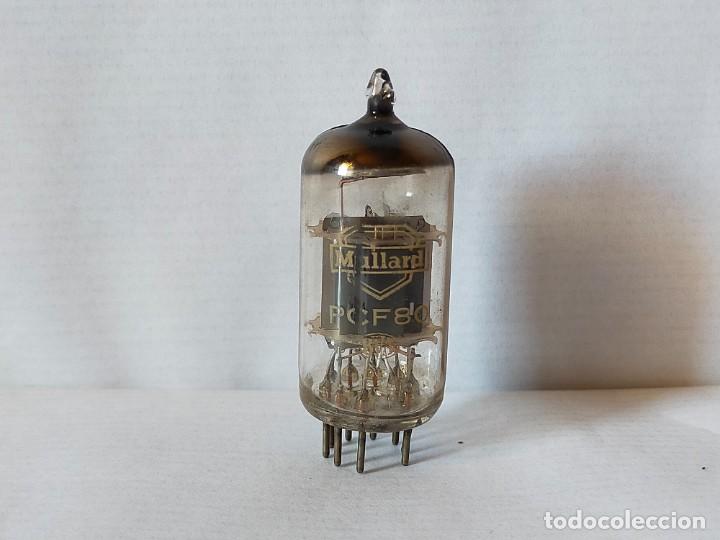 Radios antiguas: VALVULA PCF80 MULLARD - Foto 1