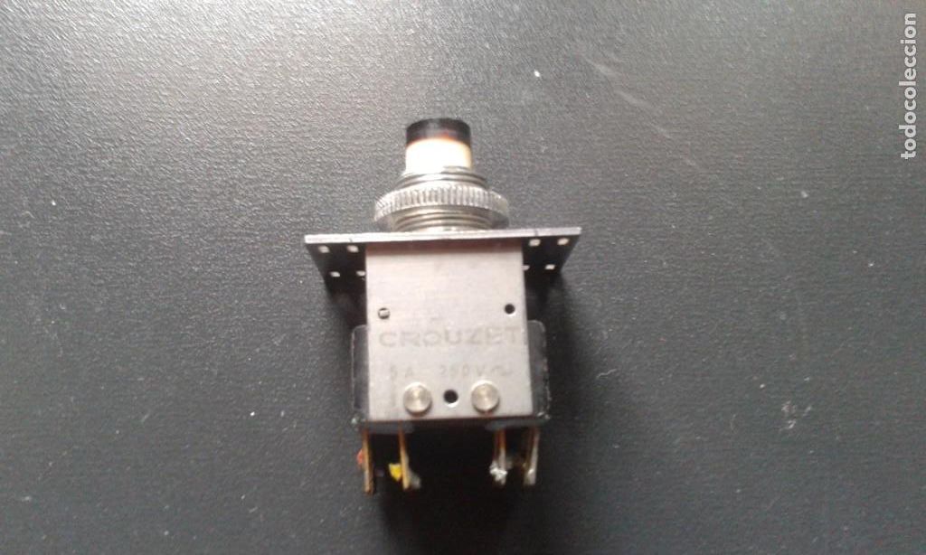 Radios antiguas: INTERRUPTOR BIPOLAR CROUZET - Foto 1