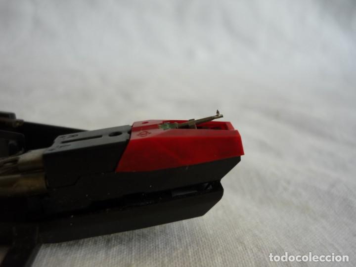 Radios antiguas: Cabezal con aguja de tocadiscos - Foto 4