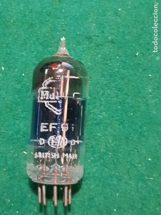 Radios antiguas: EF91 MULLARD NO TESTADA - Foto 1