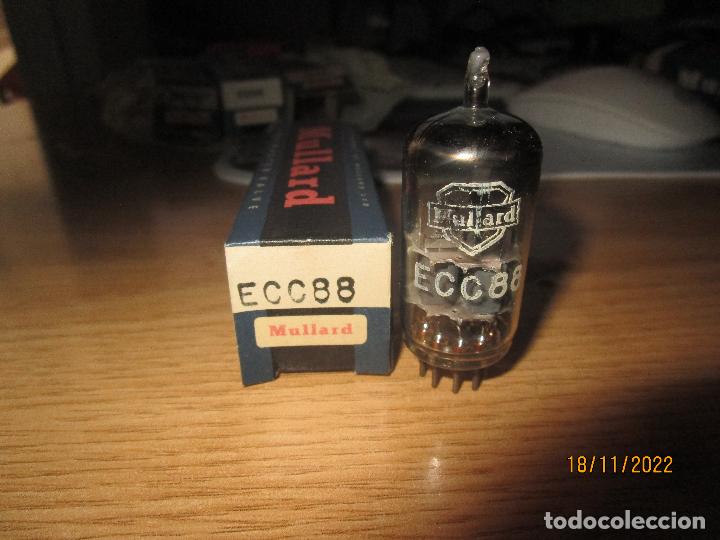Radios antiguas: VALVULA ECC88 NUEVA 6DJ8 GA CODIGO GA CODE MULLARD - Foto 1