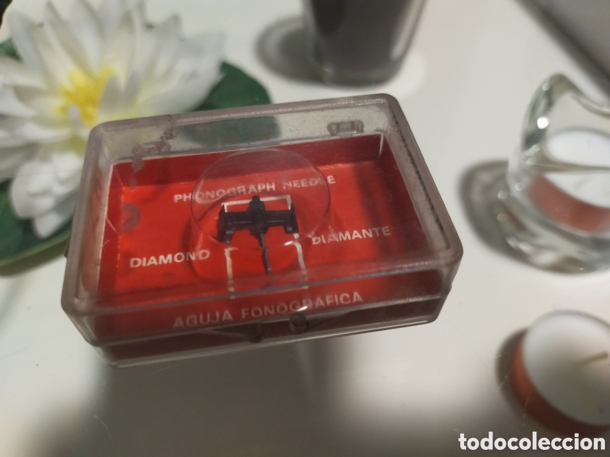 Radios antiguas: Aguja tocadiscos technics EPS 14 - Foto 1
