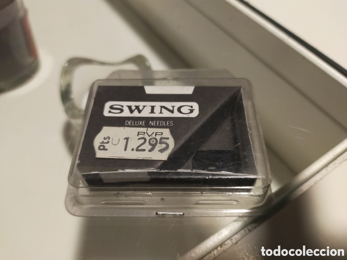 Radios antiguas: Aguja tocadiscos swing AT 3400 - Foto 2