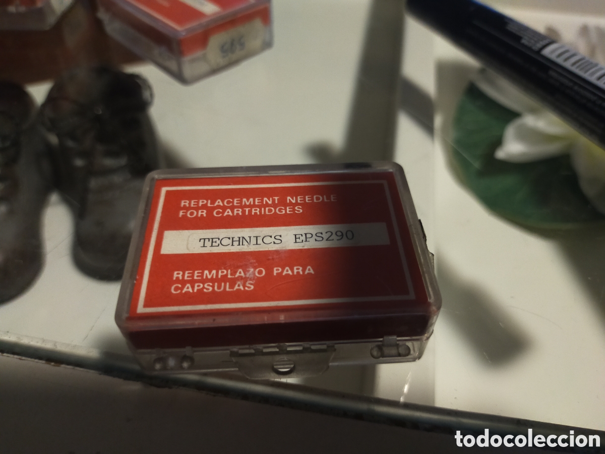 Radios antiguas: Aguja tocadiscos technics EPS290 - Foto 1
