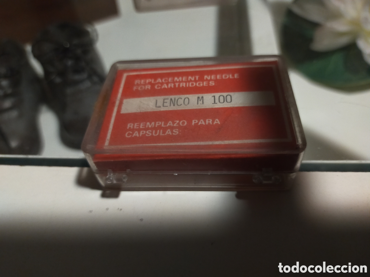 Radios antiguas: Aguja tocadiscos lenco M 100 - Foto 1